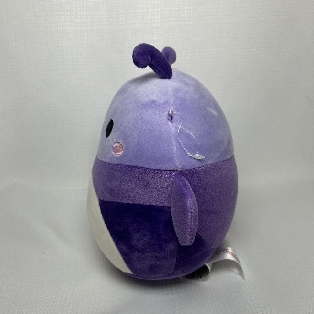 Squishmallows Axel Beetle Plush Purple Bug Stuffed Animal Toy 7.5” - Picture 4 of 4